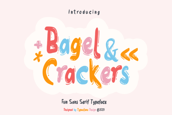 Bagel & Crackers: A Display Font with Playful Authenticity
