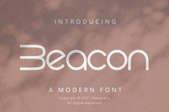 Beacon: A Minimal Font for Maximum Impact