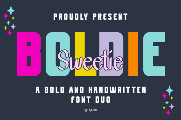 Boldie Regular Duo: A Playful Font Pairing with Real Charm