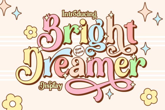 Bright Dreamer: The Retro Display Font That Brings Personality to Every Project