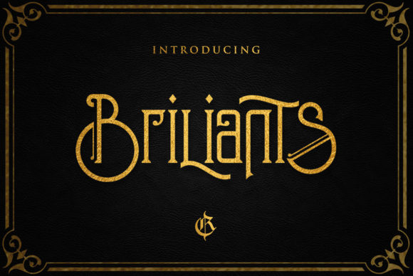 Briliants: The Delicate Display Font for Elegant Branding