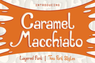 Caramel Macchiato: A Whimsical Display Font for Bold Creators