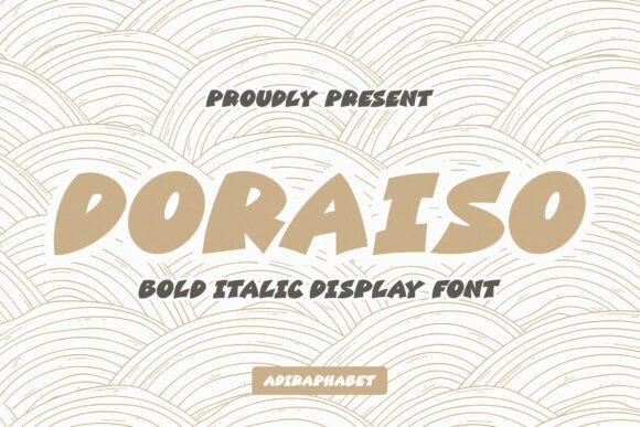 Doraiso: Crafting Visual Stories with Elegant Japanese Typography