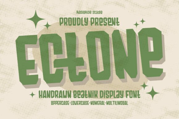Ectone: Unleash Vintage Beatnik Vibes in Your Designs