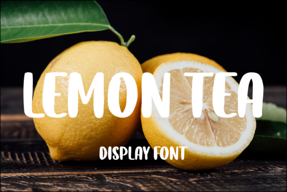 Lemon Tea: The Display Font That Elevates Your Projects