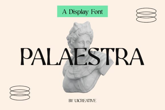 Palaestra: The Elegant Display Font for Modern Design