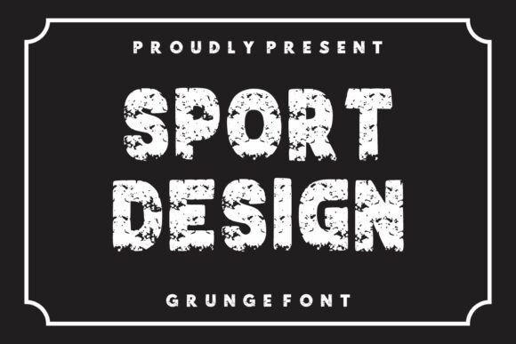 Sport Design: A Vintage Font for Bold, Authentic Branding