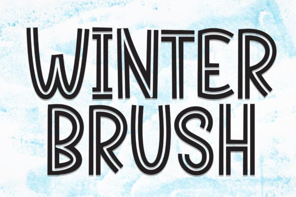 Winter Brush: Adding Handwritten Joy to Your Designs